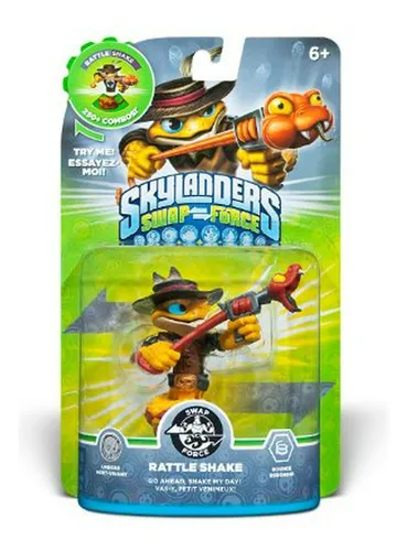 Skylanders Swap Fuerza: Rattle Shake De Caracteres (swap-pod