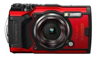 Olympus TG-6 compacta avanzada color rojo