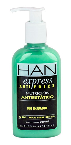 Han Crema De Peinar Express Anti Frizz Nutricion X 200 