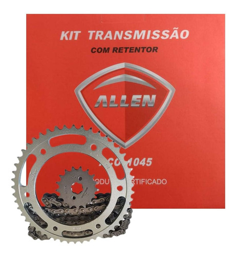 Kit Transmissão Honda Biz 110i 2016 2017 2018 C/ Retentor