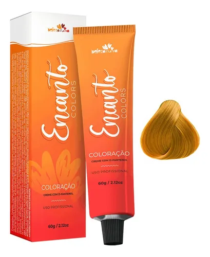 Coloração Encanto Colors 10.4 Louro Claríssimo Acobreado 60g