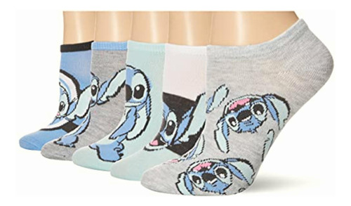 Disney Lilo & Stitch Calcetines Para Mujer (5 Unidades),