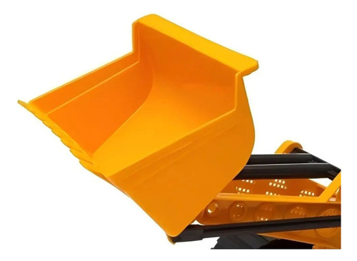 Kit 2 Trator Construção Brinquedo Fricção Escavadeira Pá