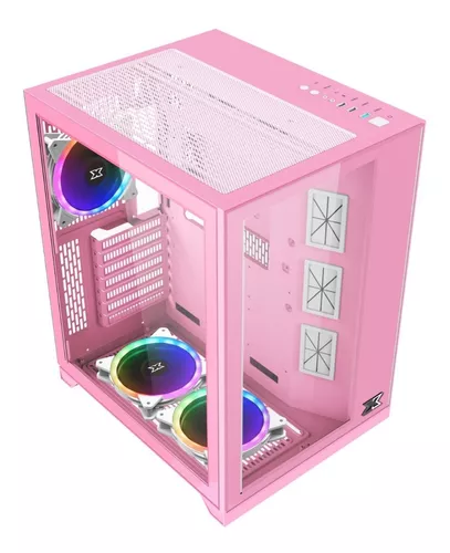 Caja Pc gaming Xigmatek Aquarius S Queen Pink ARGB ATX