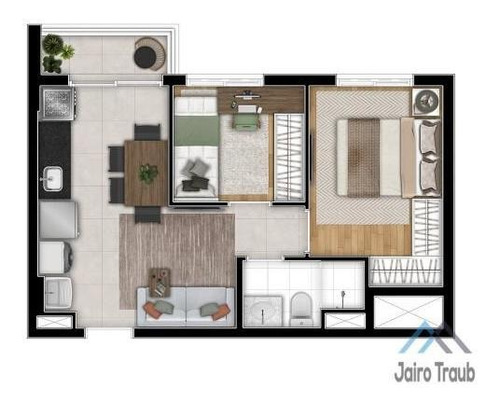 Apartamento Com 2 Dormitório(s) Localizado(a) No Bairro Socorro Em São Paulo / São Paulo - 17537:925016