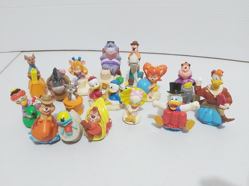 Splash De Sonrics Diferentes Figuras Disney 90's Lote De 16 (Usado)