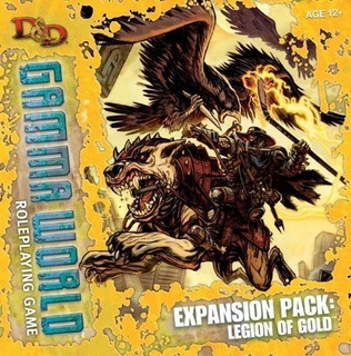 Caja De Expansión De La Legion Of Gold Gamma World Dungeons