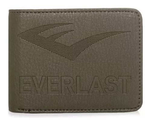 Billetera Hombre Everlast Orginial Cuero Pu Tarjetas Diseño