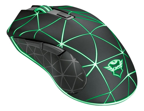 Mouse Gamer Trust Gxt 133 Locx Iluminación Led 4 Colores 