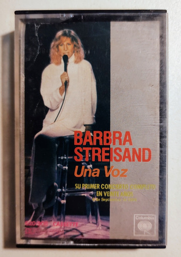 Barbra Streisand Una Voz Cassette Nacional 