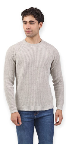 Sweater Cuello Redondo Diferenciado | Bravo Jeans [28921]