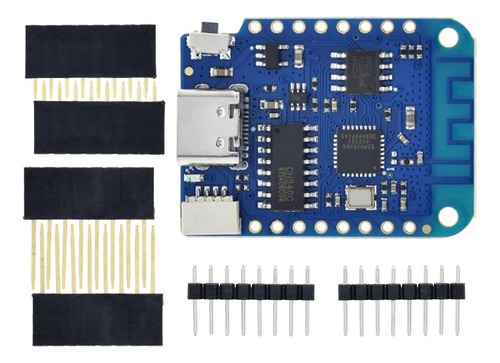 Wemos D1 Mini Esp8266 Nodemcu + Pantalla Oled 0.66 Ssd1306