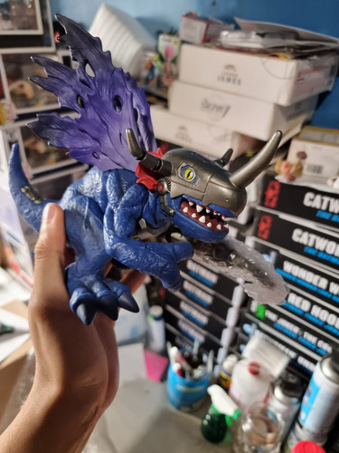 Greymon Metalgreymon Mugendramon Machindramon Dynamotion (Usado)