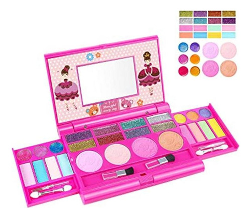 Tomons Kids Kit De Maquillaje Lavable Para Niños Paleta