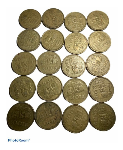  Monedas De 100 Pesos (20 Pzas) Venustiano Carranza