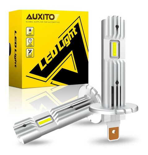 2 Focos Led Auxito H1 60w 20.000 Lm No Necesita Adaptador