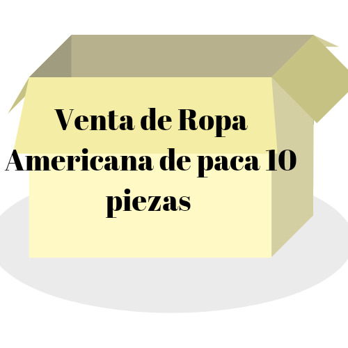 Lote De Ropa Americana De Paca Premium 10 Piezas 