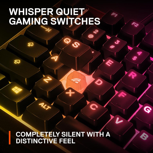 Teclado Para Juegos Steelseries Apex 3 Tkl Rgb - Teclado...