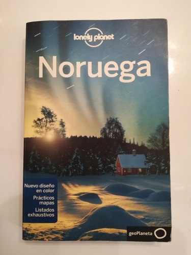 Guía Lonely Planet Noruega. 484 Páginas. Muy Buen Estado 