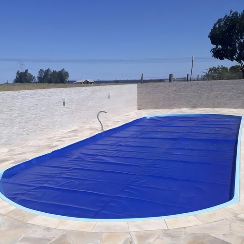 Cubierta térmica para piscina 10x2.5 300 micras + protección UV azul