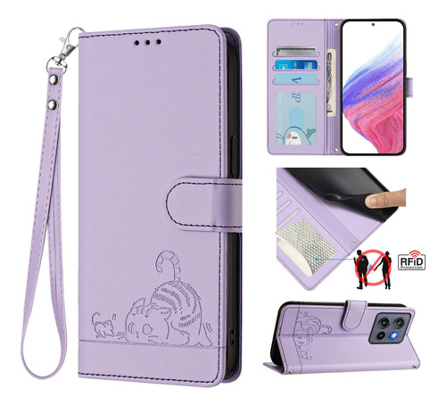 Funda De Piel Tipo Cartera Para Realme C75 C67 C65 C63 C61 C55 C53 C51 C33 C30