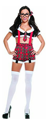 Starline De La Mujer Sexy 4 Piezas Detención Costume Set