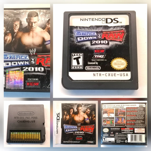 Smackdown Vs Raw 2010 Nintendo Ds (Reacondicionado)