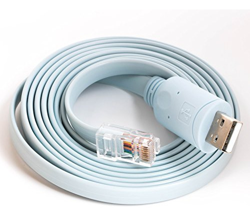 Cable De Consola Usb Rs232 Para Enrutador Cisco Rollover Cab