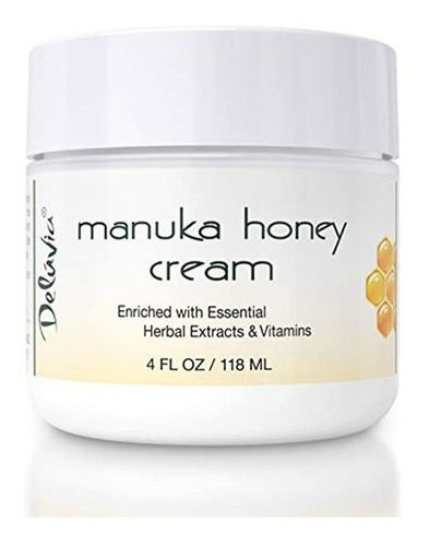 Deluvia Manuka Honey Cream Active 16mas (4 Oz) Enriquecido C