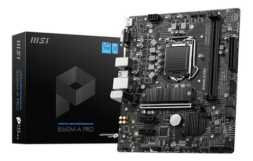 Motherboard Msi B560m-a Pro 1200 11va Gen Ddr4