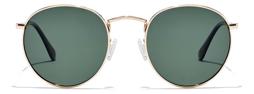 Lente De Sol Hawkers - Moma Midtown Unisex - Polarizadas Gold Green