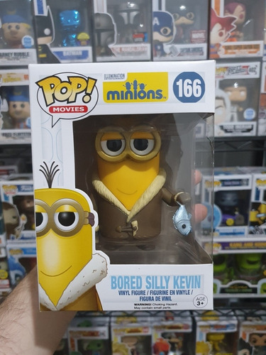 Funko Pop Minions Bored Silly Kevin #166