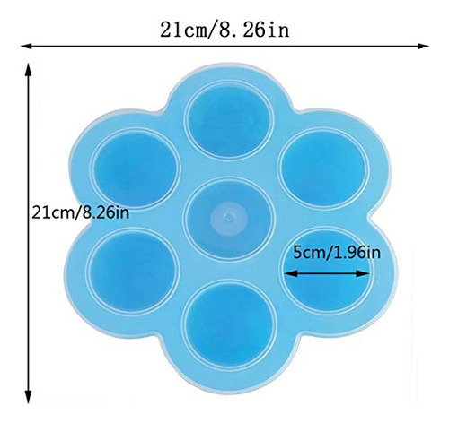 Moldes De Silicona Para Picar Huevos Para Ollas Instantáneas