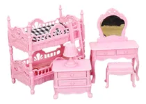 Comprar Muebles De Muebles En Miniatura De Muñecas Accesorios Rosa