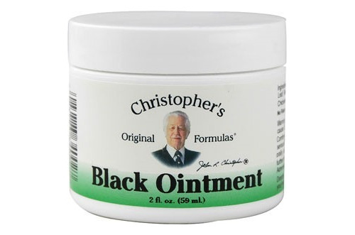 El Dr. Christopher Fórmulas Originales Negro Pomada 2 Oz