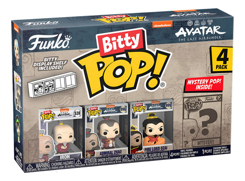 Funko Bitty Pop! Avatar - Iroh 4 Pack