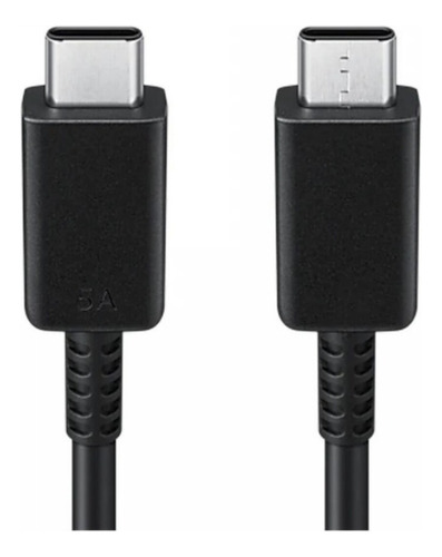 Cable De Datos Original Samsung Usb-c A Usb-c 5a Negro