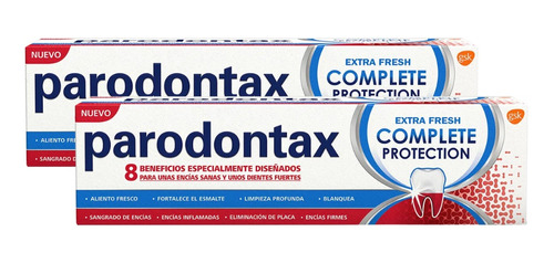 Kit X2 Parodontax Extrafresh Complete Protection 126g
