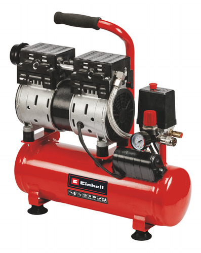 Compresor De Aire Silencioso Einhell Te-ac 6 Silent 6 Lts