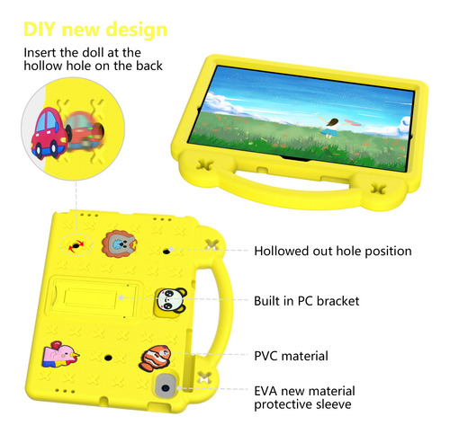 Imagen 7 de 8 de Funda Para Tablet Lenovo Tab M10 Plus 10.6 Pulgadas Tb-125f/