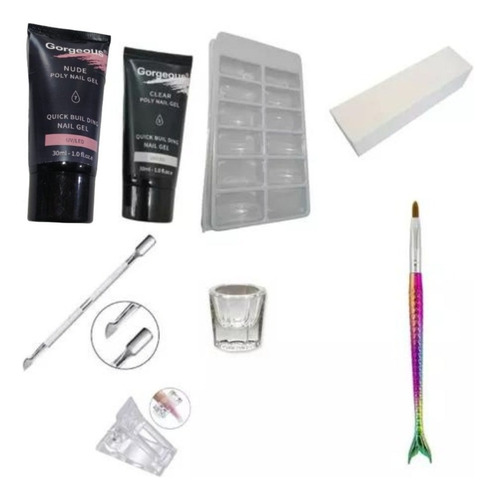 Kit Uñas Polygel 2 Colores Mym Ventas