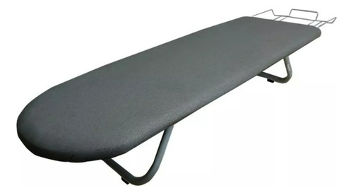 Tábua De Mesa Passar Roupa Dobrável Portátil Tecido Térmico Cor Grafite