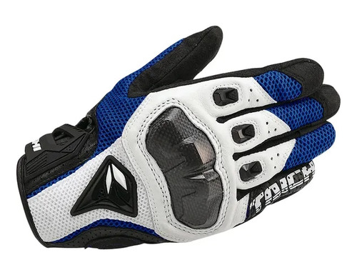 Guantes Anticaídas De Cuero Transpirable For Moto