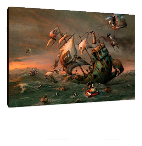 Cuadros Poster Piratas L 29x41 (atas (17))