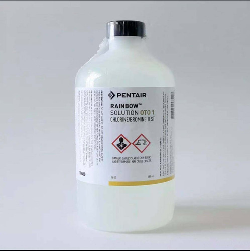 Ortotolidina Medir Cloro Alberca Reactivo Oto 480ml 16oz