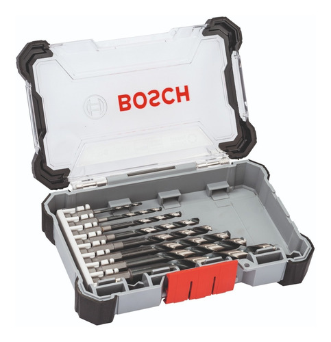 Imagen 1 de 10 de Set Brocas Acero Rápido Hss Impact Control Bosch 8 Unidades