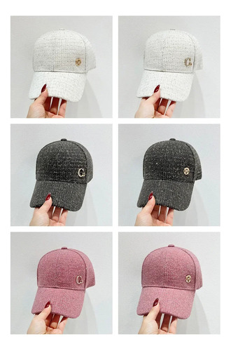 Gorra De Béisbol Con Lentejuelas Brillantes Para Mujer Al Ai
