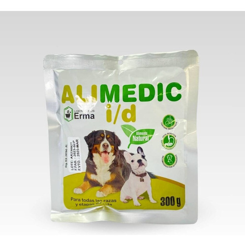 Alimedic 300g Erma Alimento Humedo Digestivo Perros