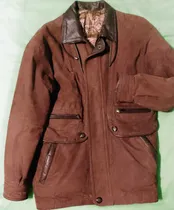 Comprar Campera Cuero Nobuk Hombre