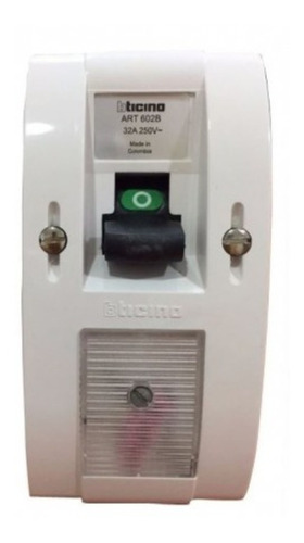 Interruptor Ticino 602b Breaker Sopreponer 602b Original